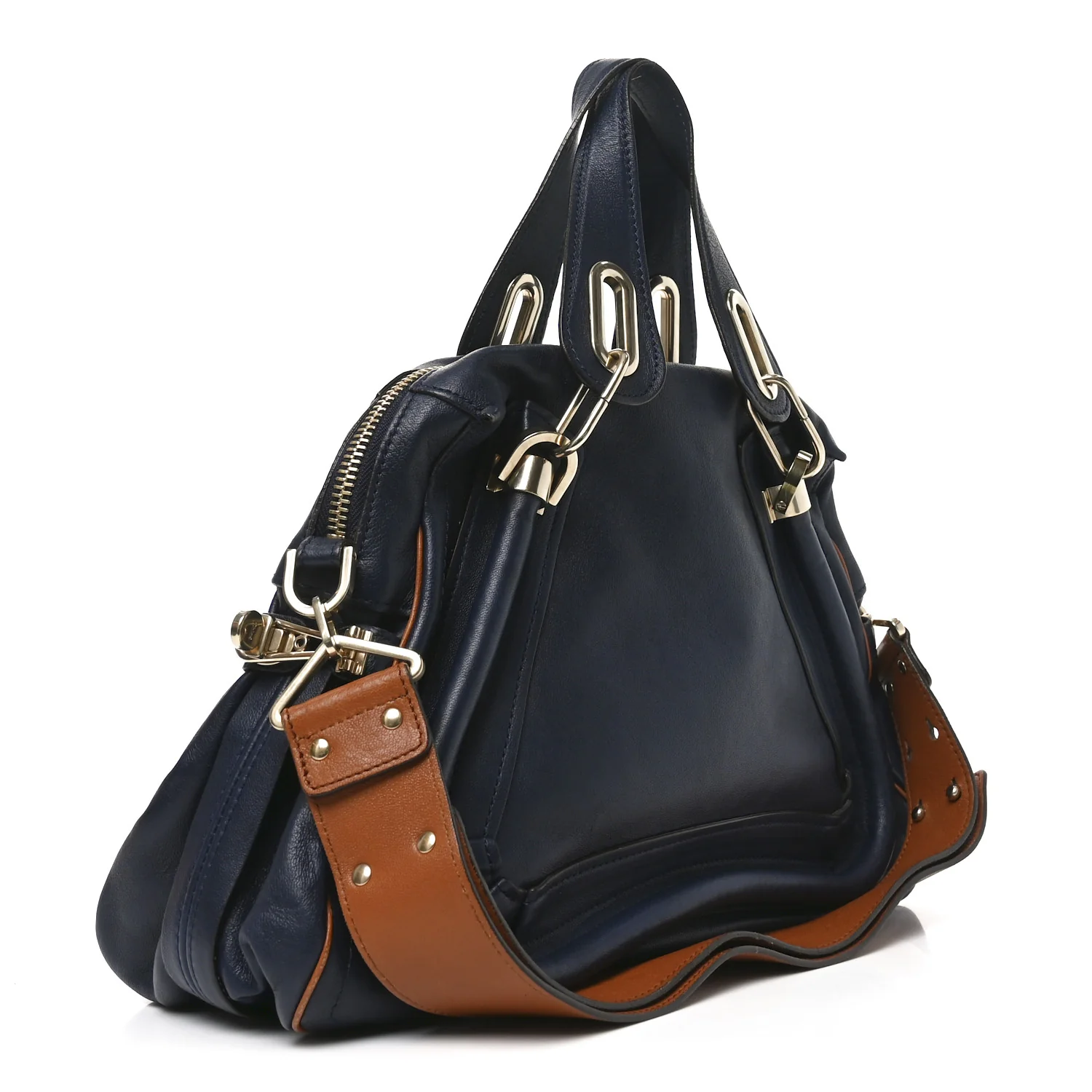 Calfskin Medium Military Paraty Blue - Image 3
