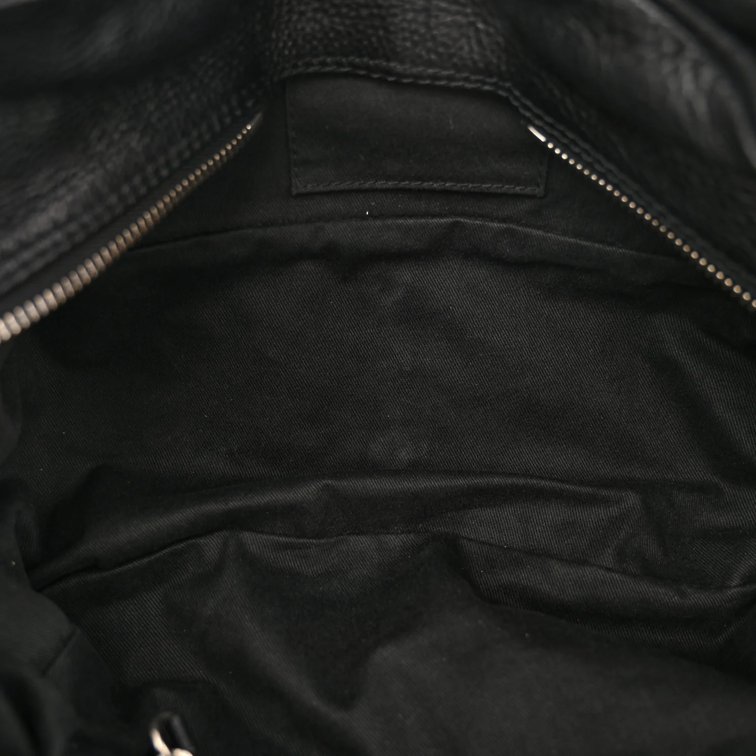 Calfskin Medium Paddington Satchel Black - Image 5