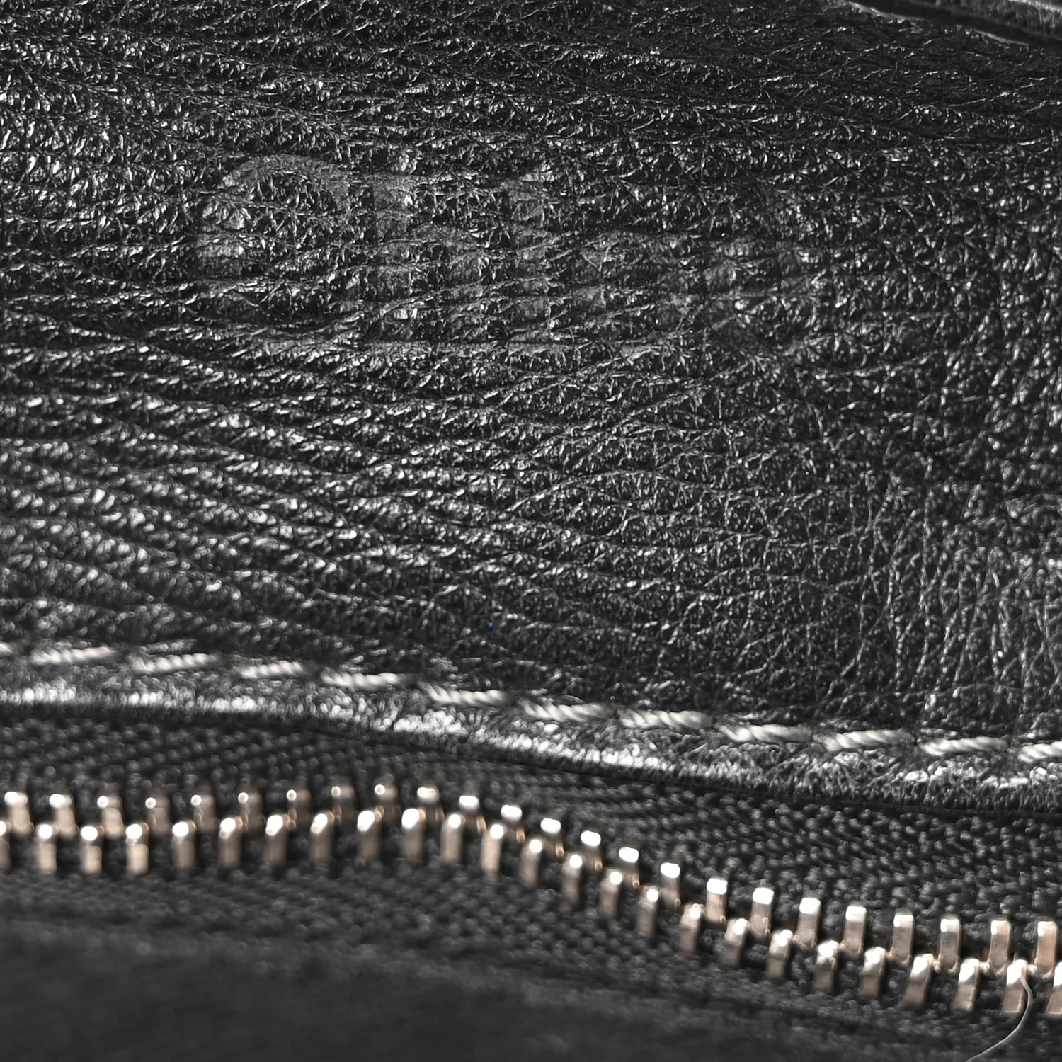 Calfskin Medium Paddington Satchel Black - Image 6