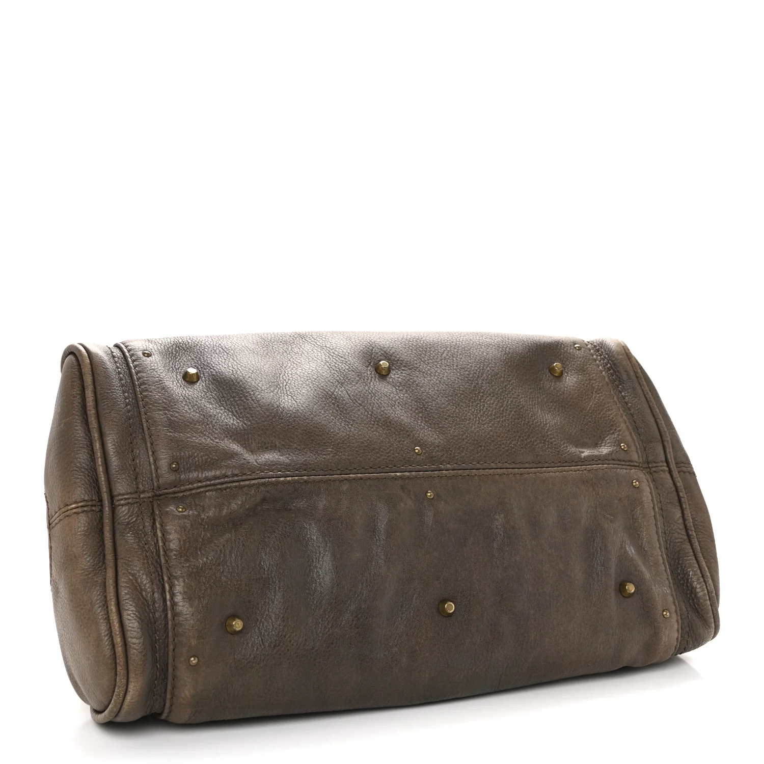 Calfskin Medium Paddington Satchel Chocolate - Image 4