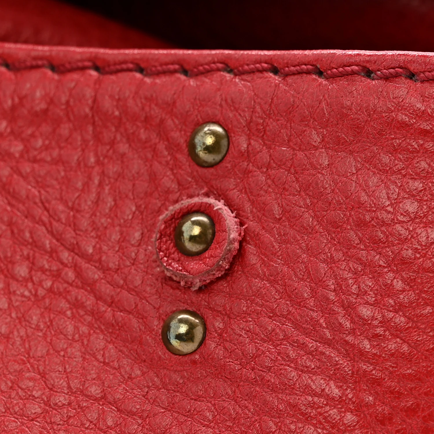 Calfskin Medium Paddington Satchel Rouge - Image 17