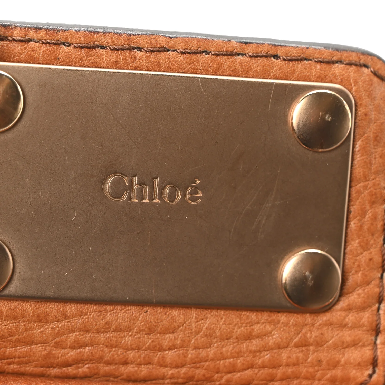 Calfskin Medium Paddington Satchel Tan - Image 6
