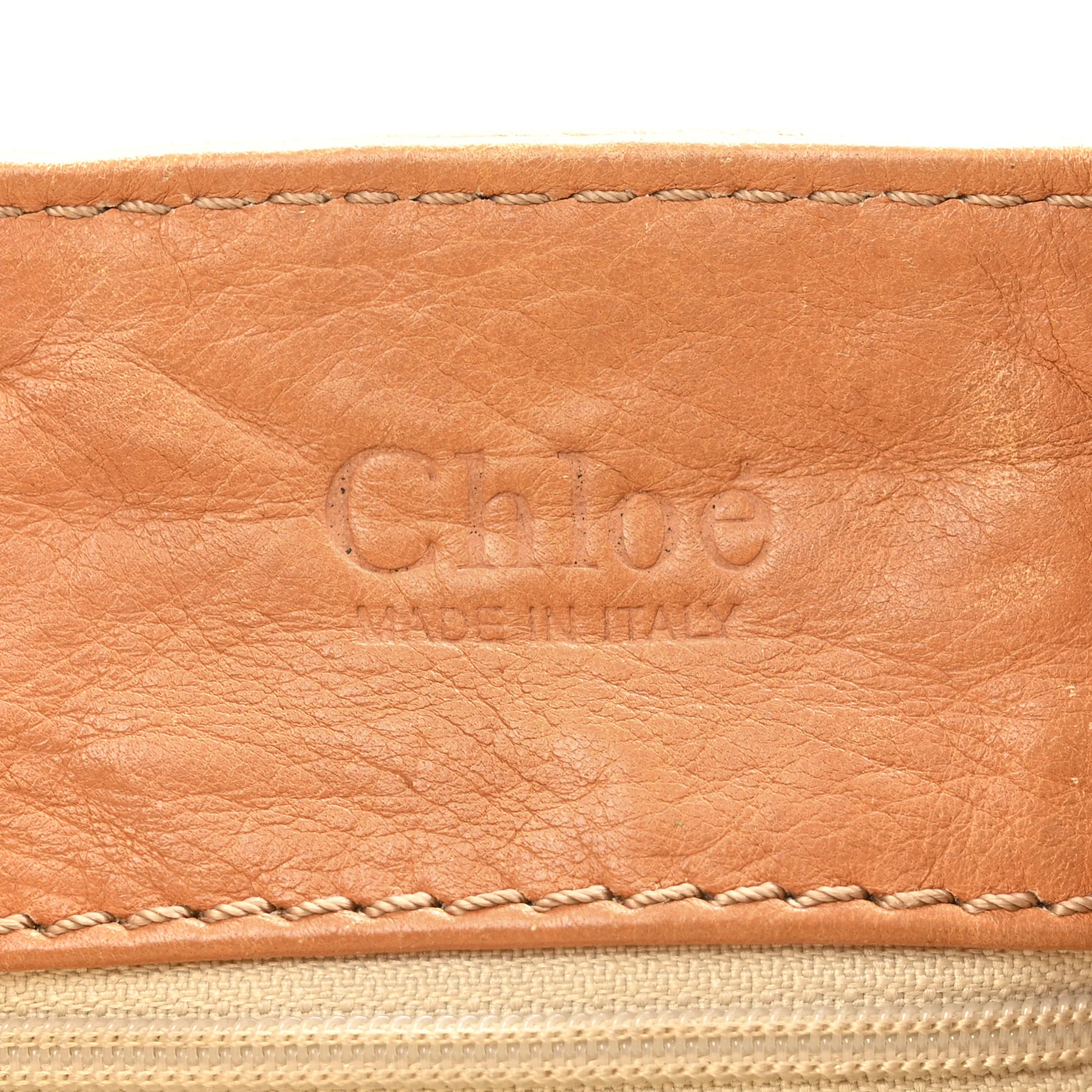 Calfskin Medium Paddington Satchel Tan - Image 6