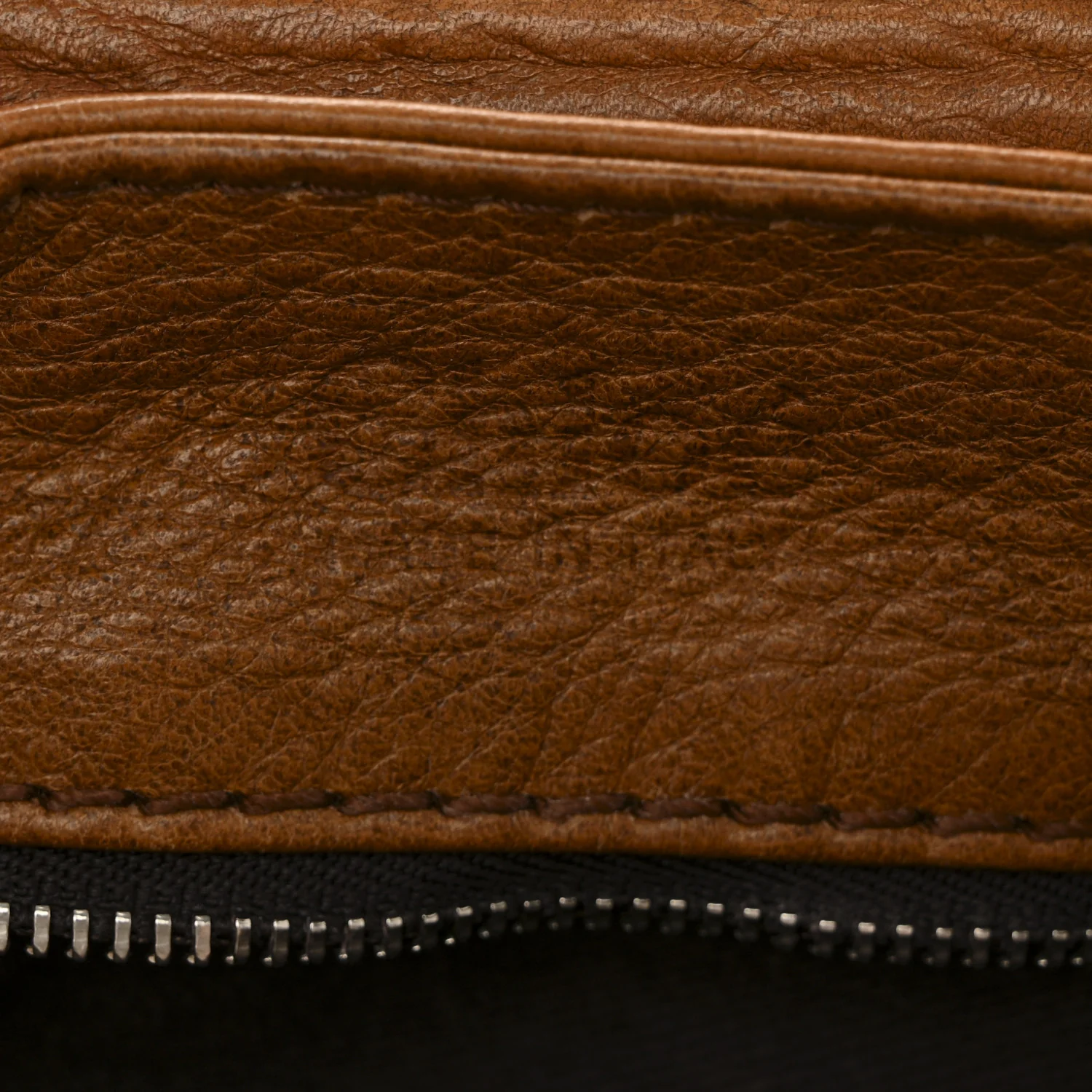 Calfskin Medium Paddington Satchel Tan - Image 6