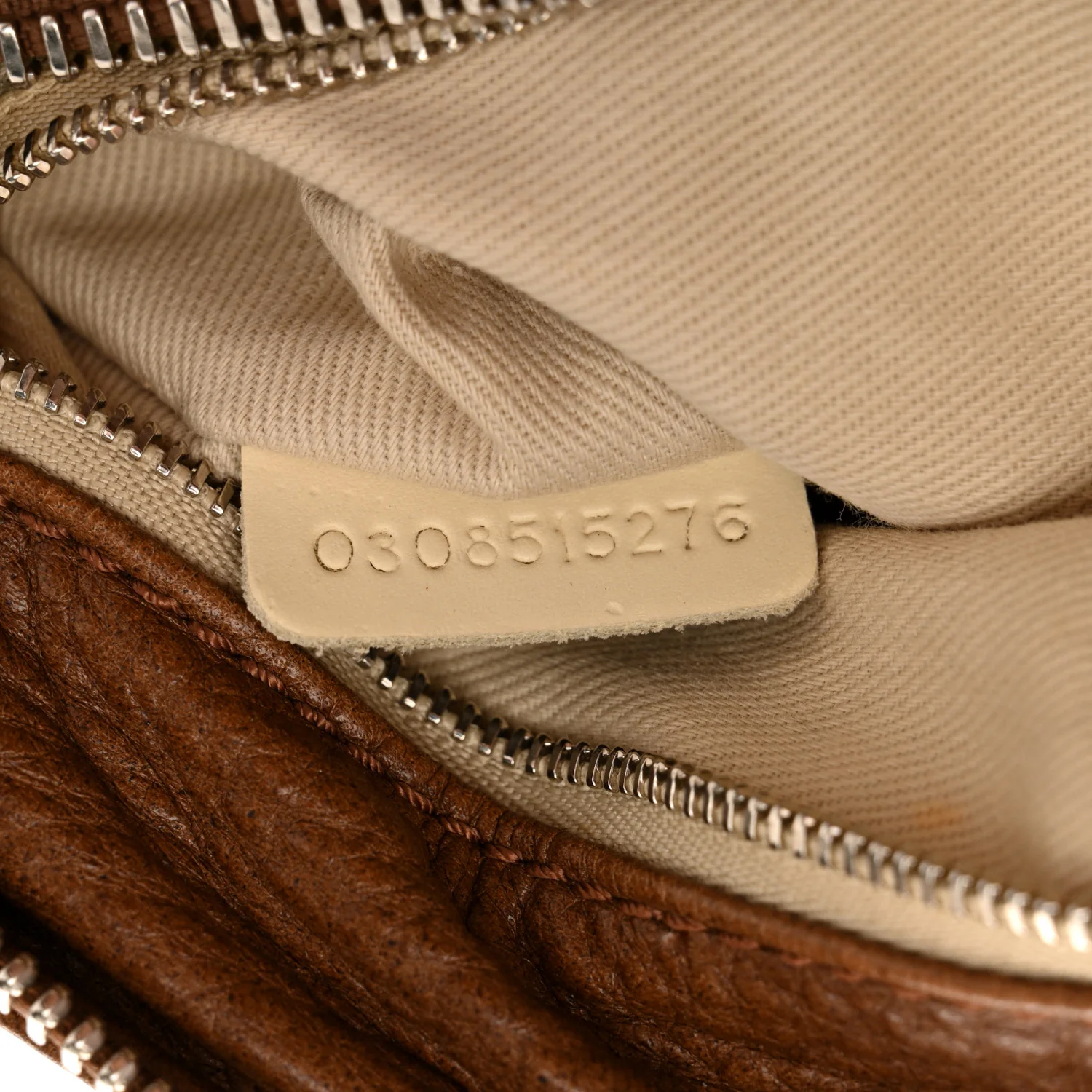 Calfskin Medium Paddington Satchel Tan - Image 7