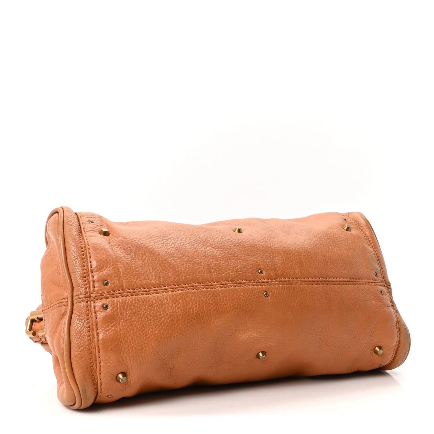 Calfskin Medium Paddington Satchel Tan - Image 4