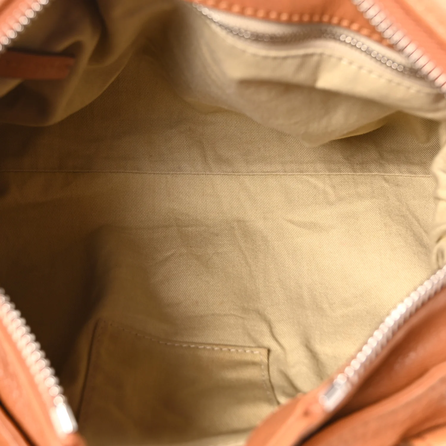 Calfskin Medium Paddington Satchel Tan - Image 5