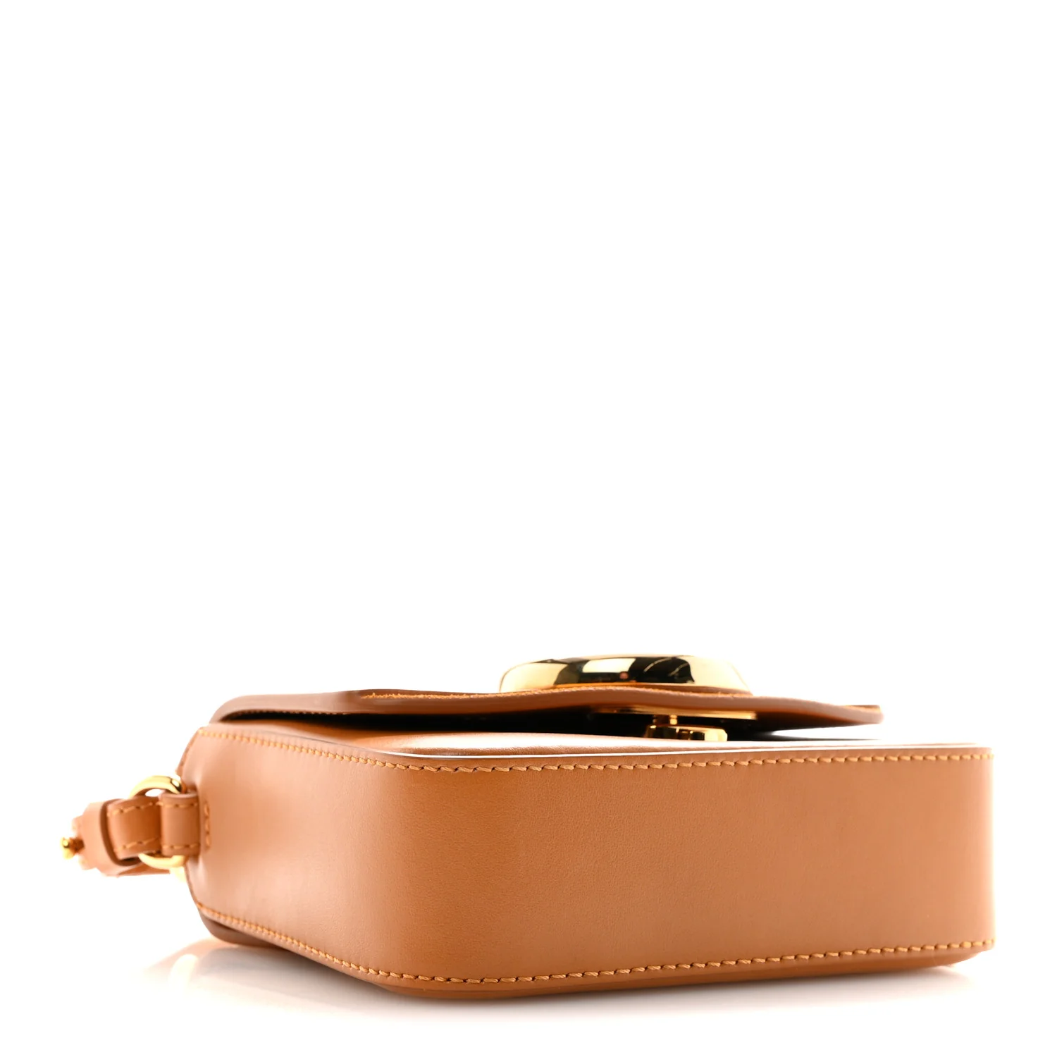 Calfskin Mini C Double Carry Autumnal Brown - Image 4