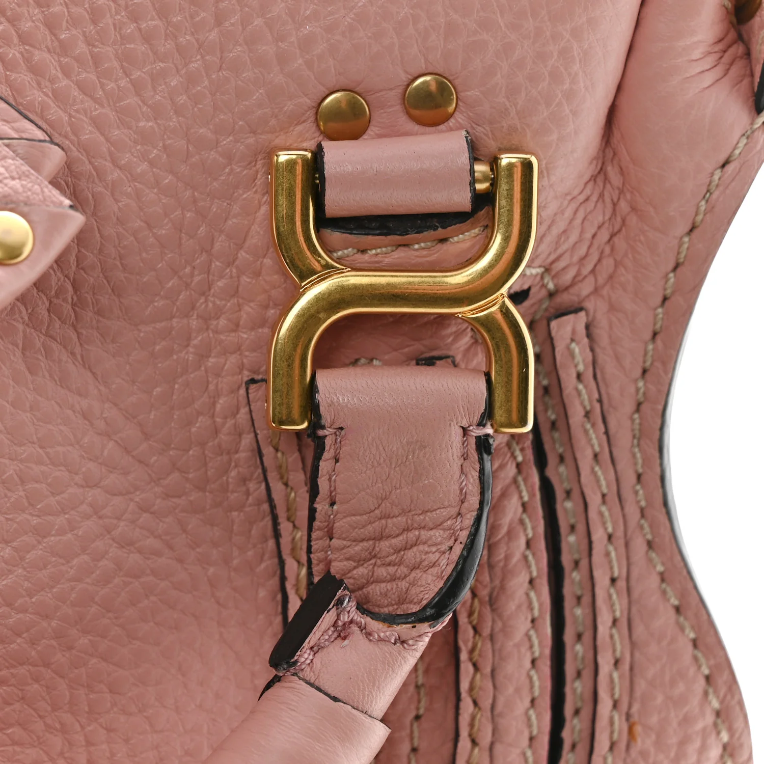 Calfskin Mini Marcie Satchel Anemone Pink - Image 11