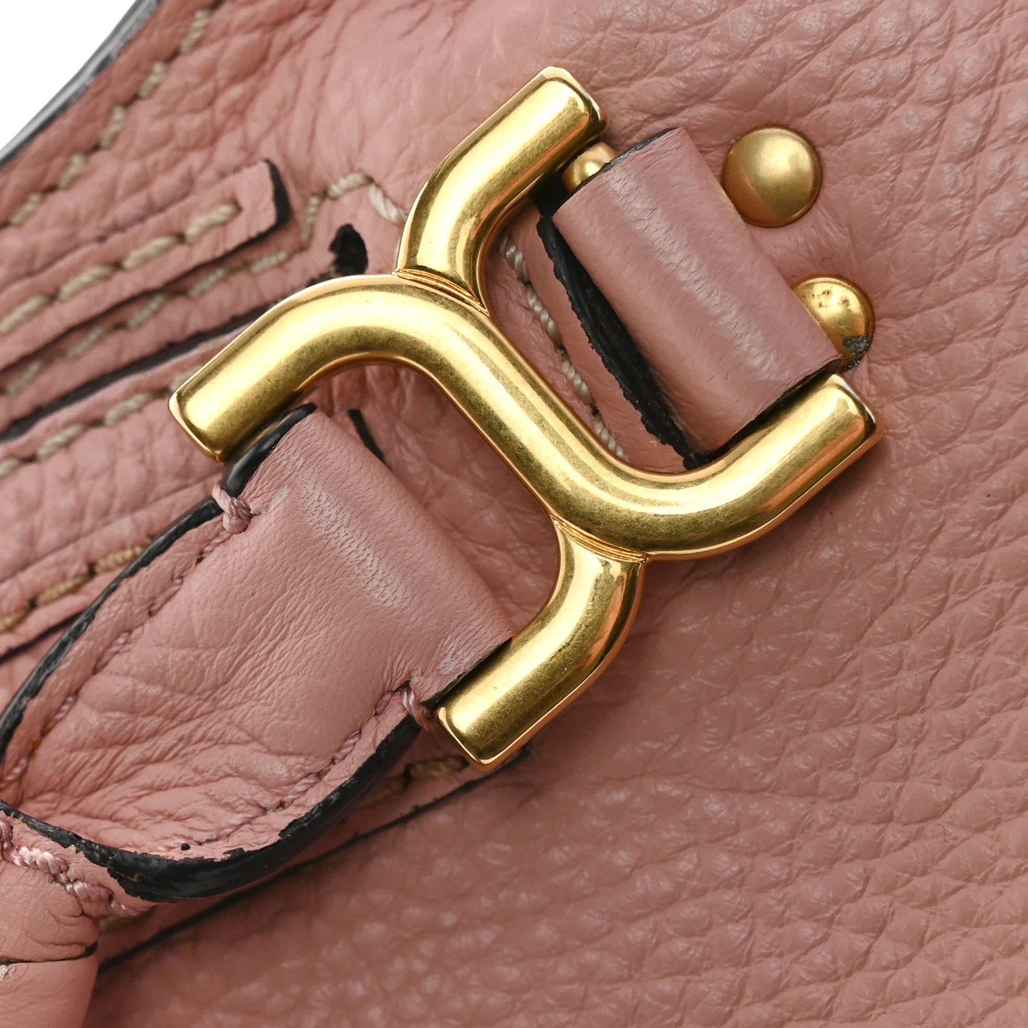 Calfskin Mini Marcie Satchel Anemone Pink - Image 12