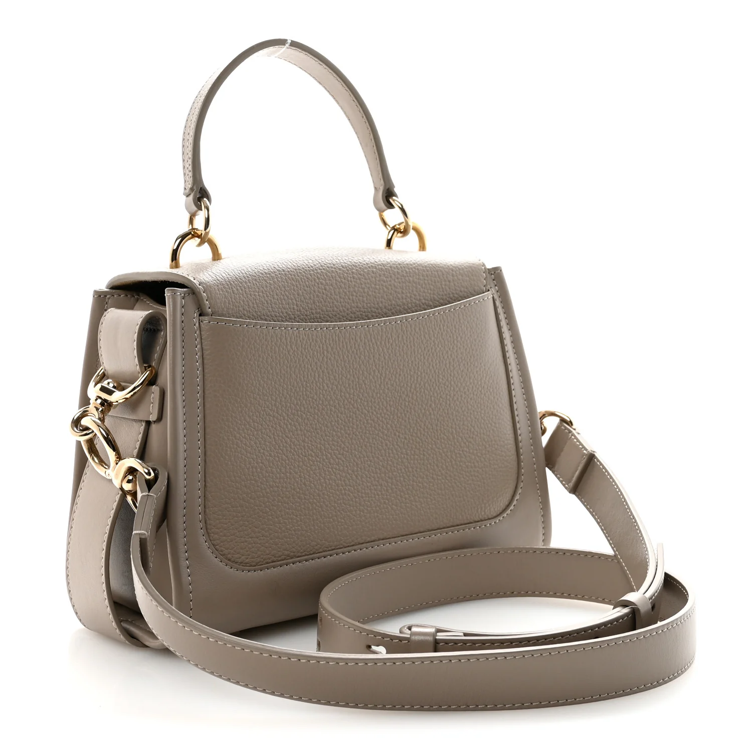 Calfskin Mini Tess Day Bag Motty Grey - Image 3