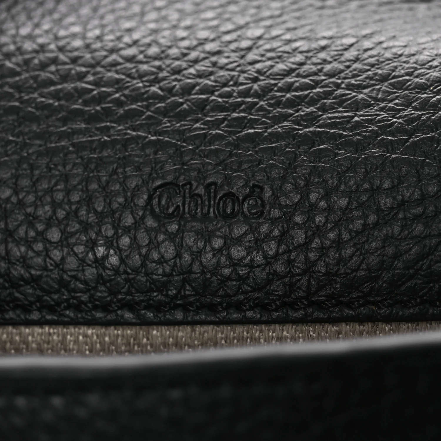 Calfskin Nano Marcie Saddle Bag Black - Image 6