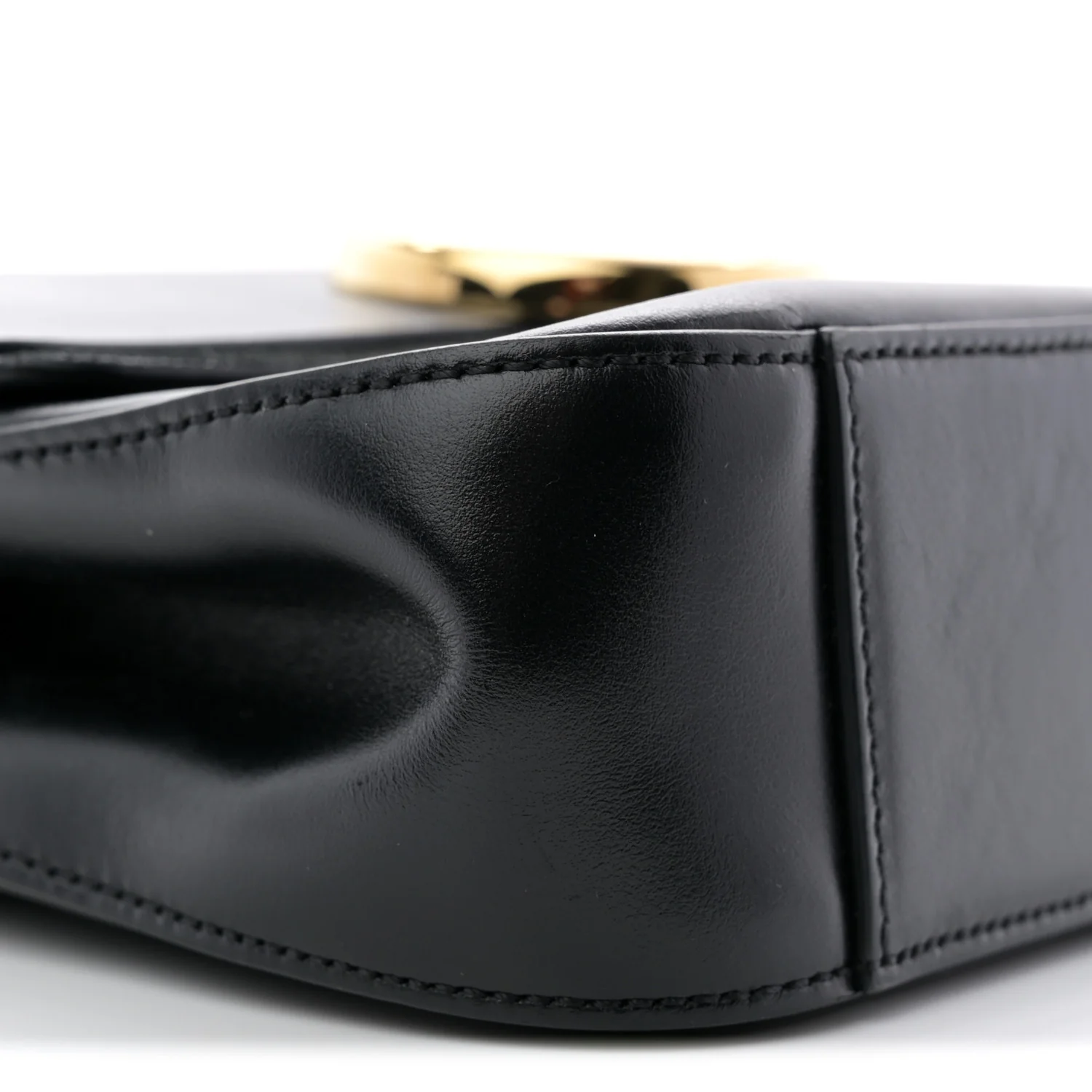 Calfskin Small C Double Carry Black - Image 16