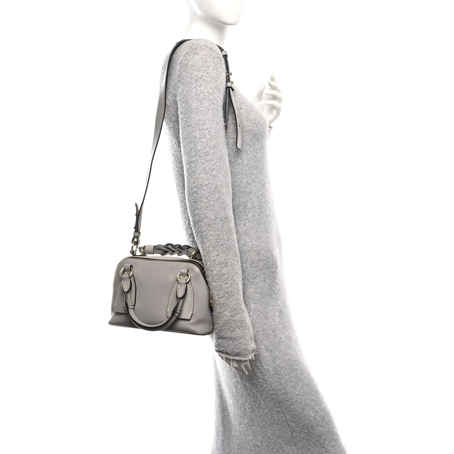 Calfskin Small Daria Stormy Grey - Image 2