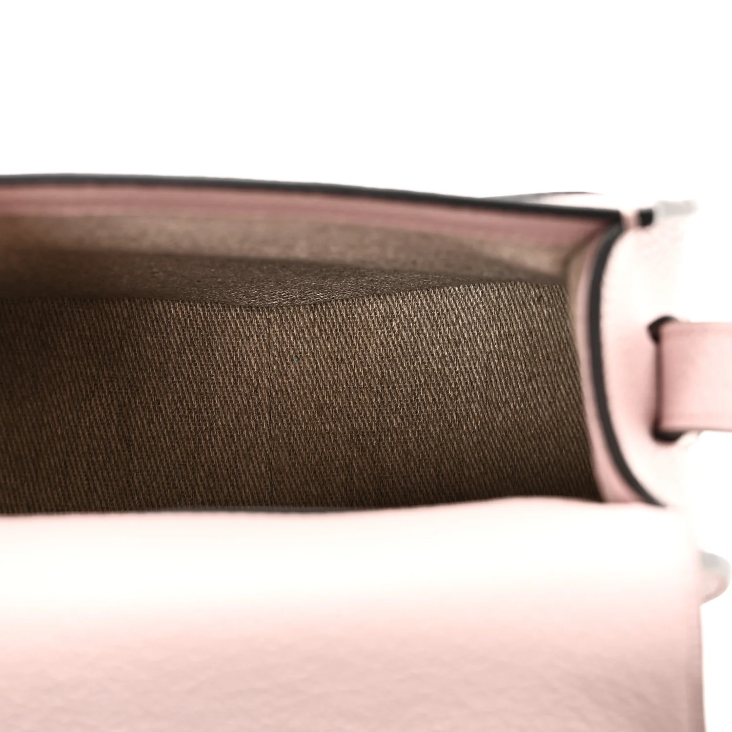 Calfskin Small Marcie Round Crossbody Bag Misty Lavender - Image 5