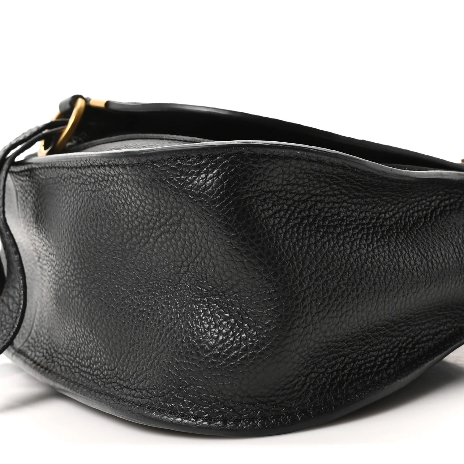 Calfskin Small Marcie Satchel Black - Image 10