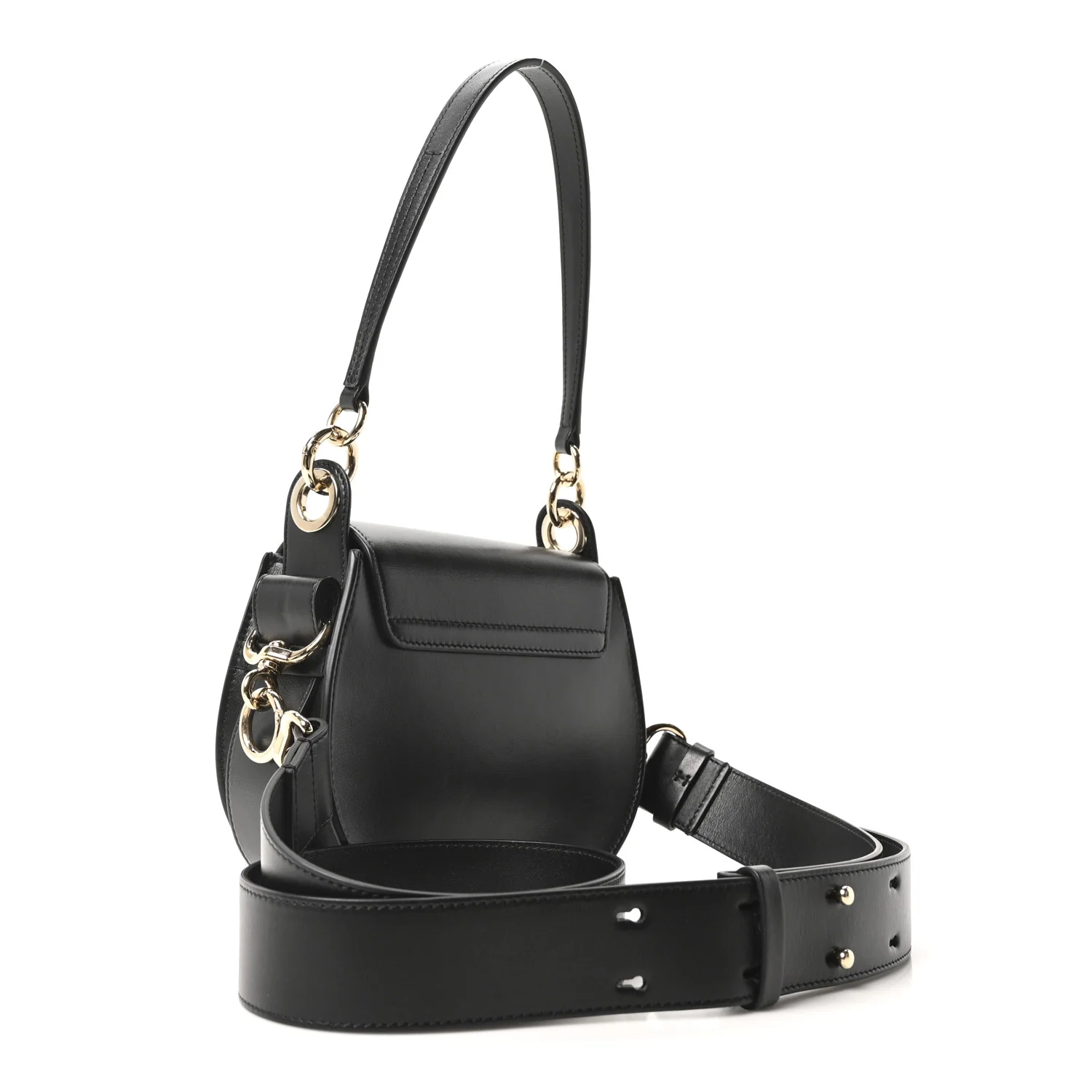 Calfskin Small Tess Bag Black - Image 3