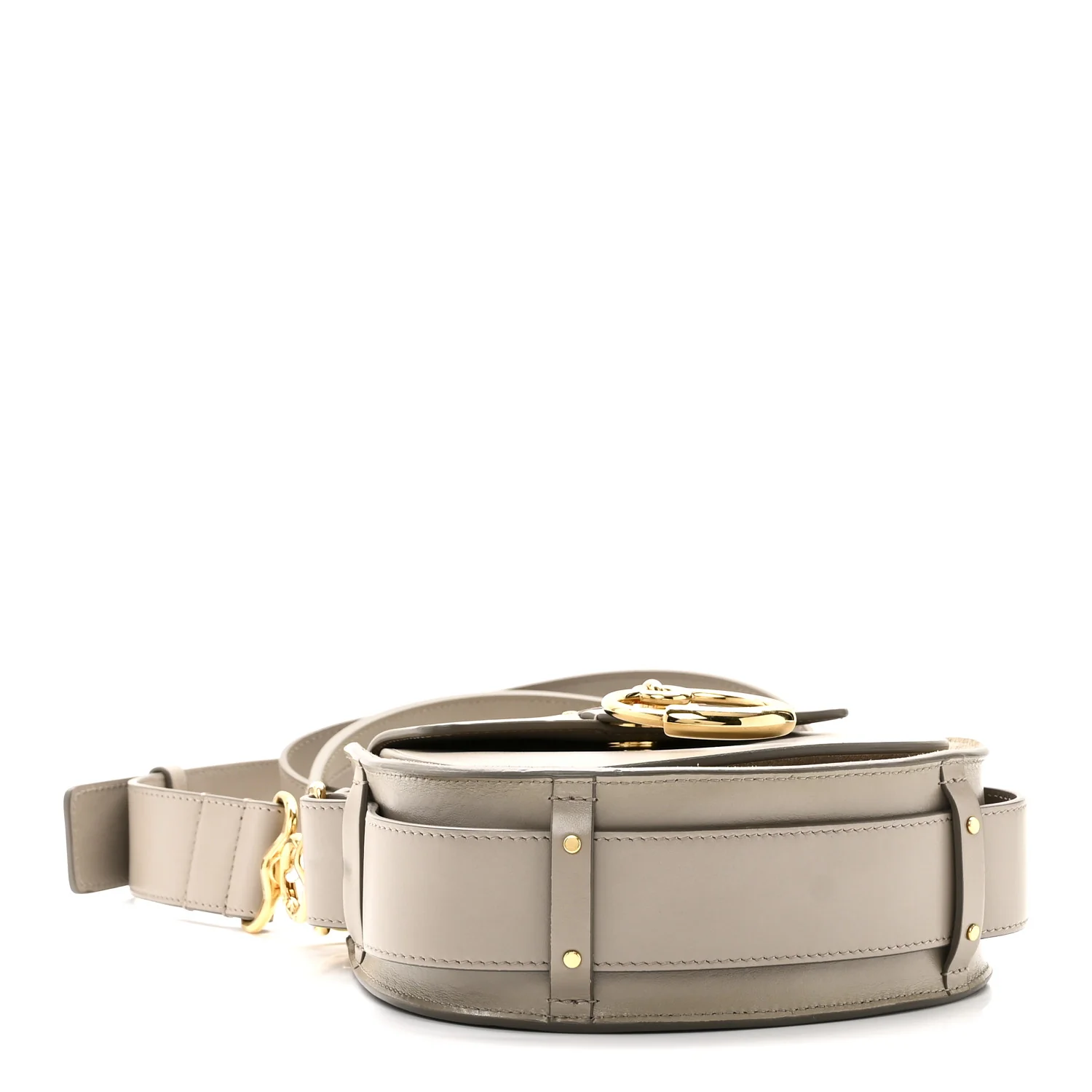 Calfskin Small Tess Bag Motty Grey - Image 4