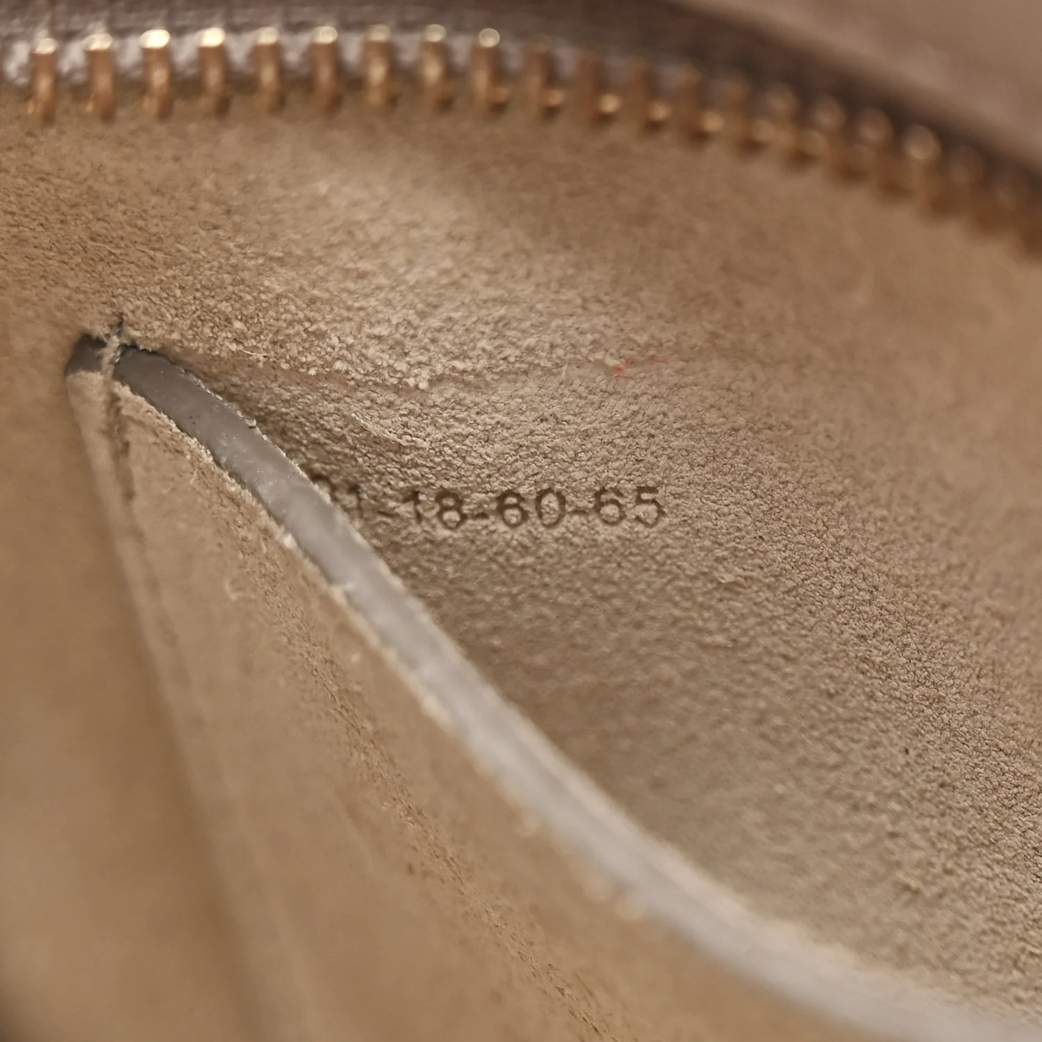 Calfskin Suede Mini Pixie Signature Belt Bag Motty Grey - Image 8