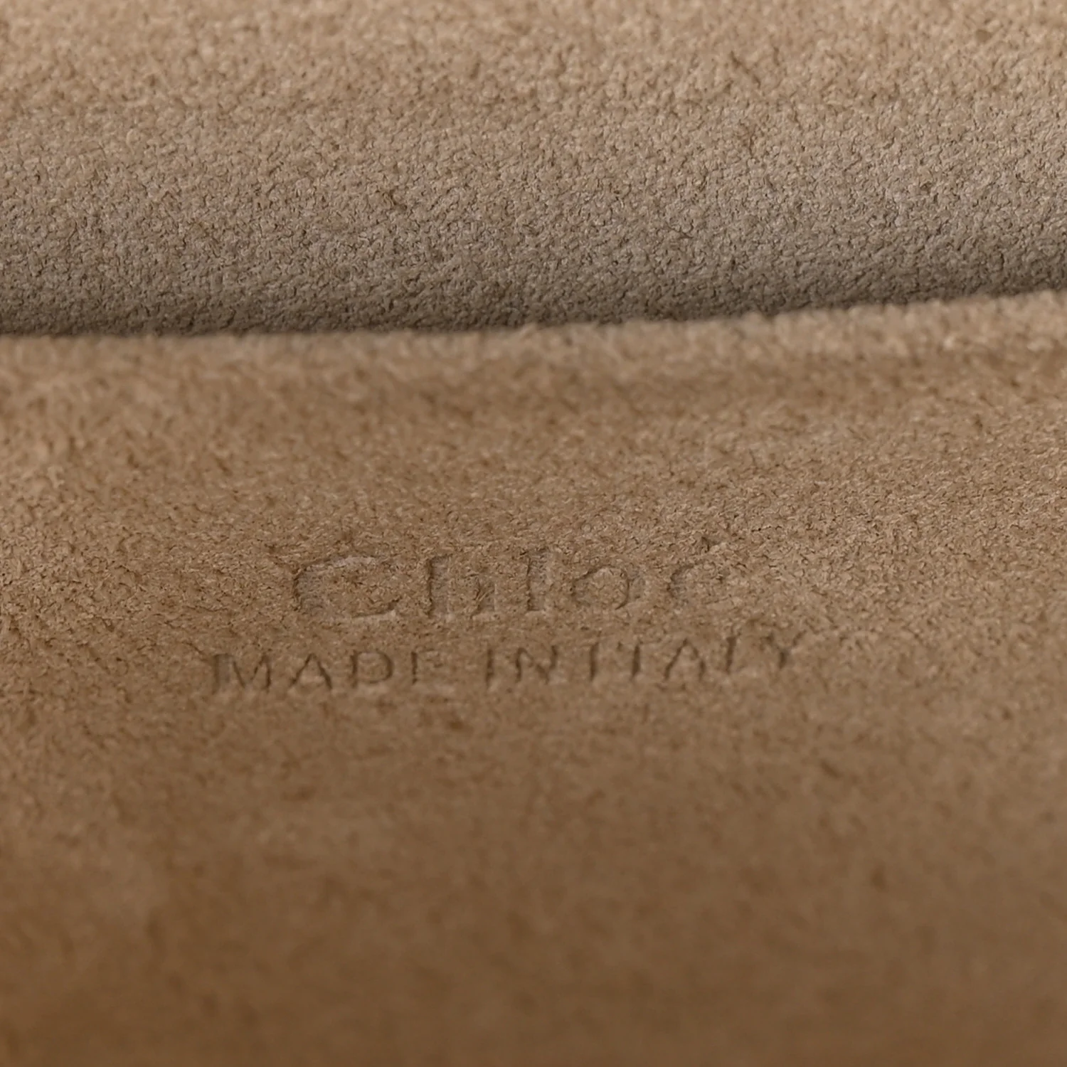 Calfskin Suede Small Nile Bracelet Bag Off White - Image 6