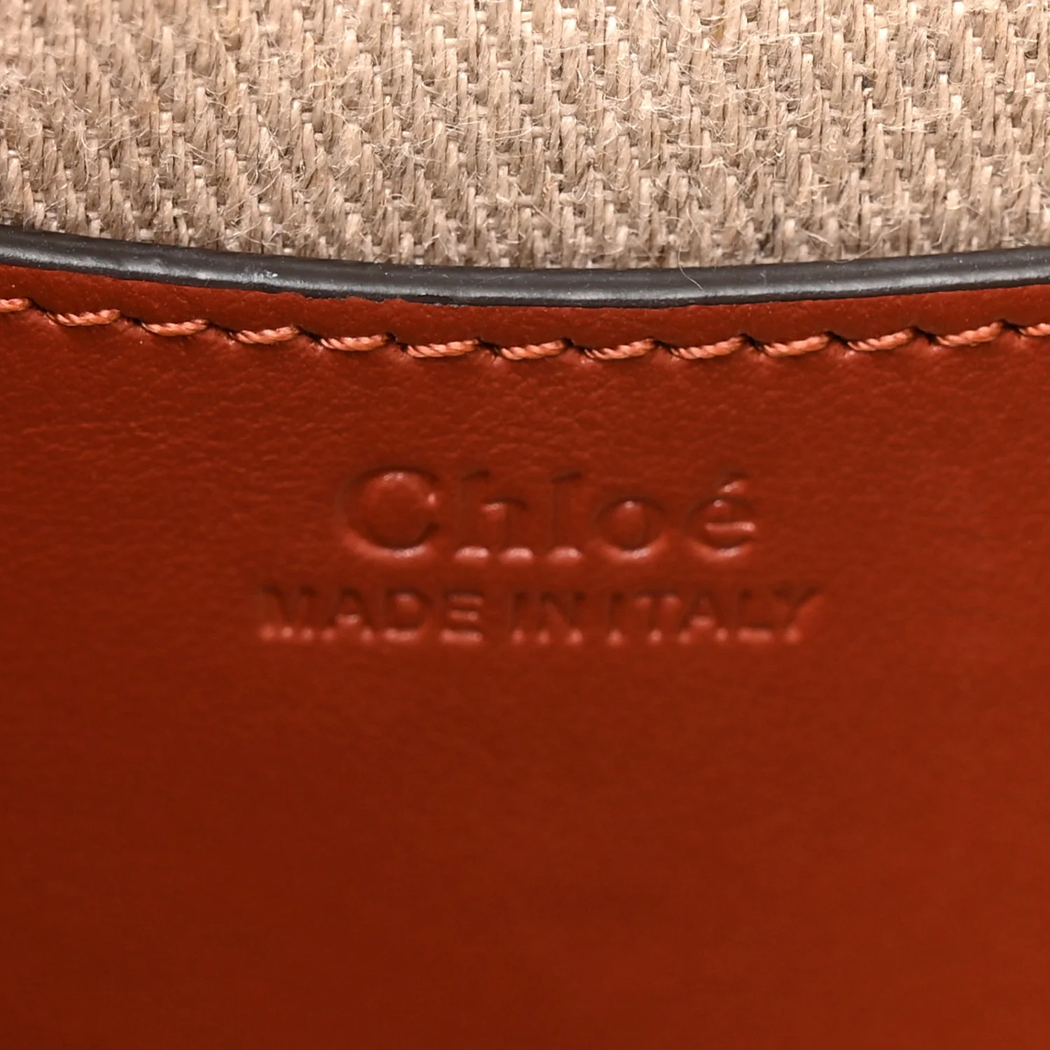 Calfskin Suede Small Tess Bag Sepia Brown - Image 6