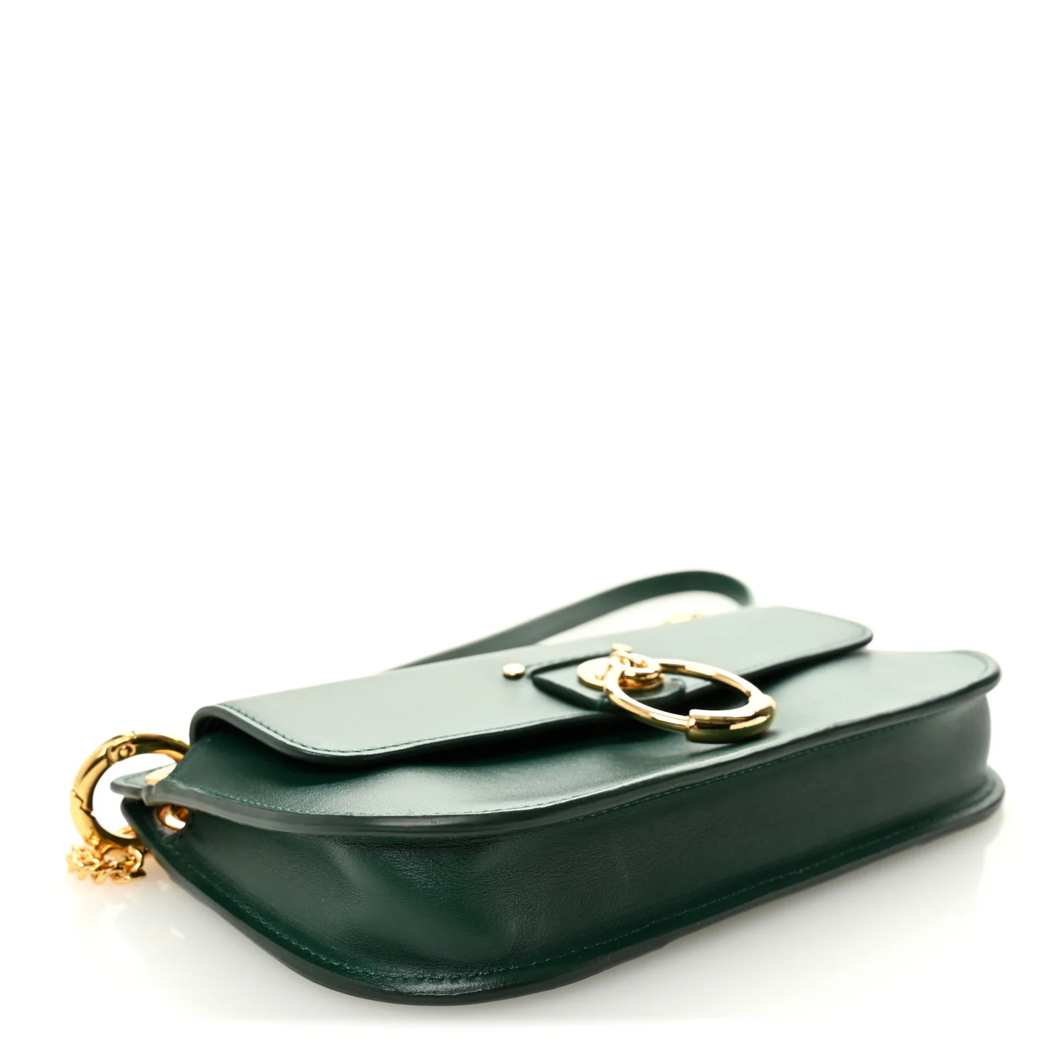 Calfskin Tess Mini Crossbody Bag Green - Image 4