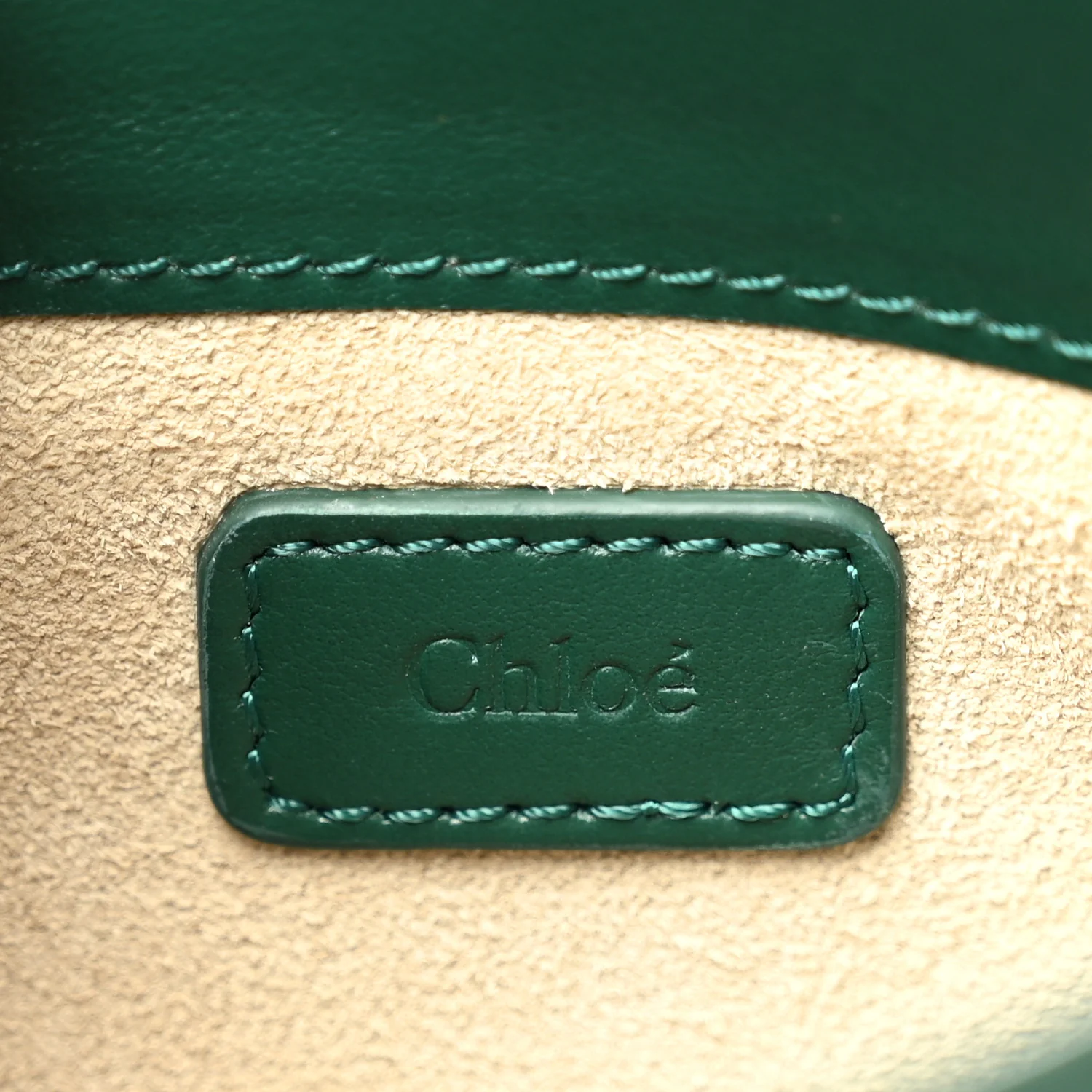 Calfskin Tess Mini Crossbody Bag Green - Image 6