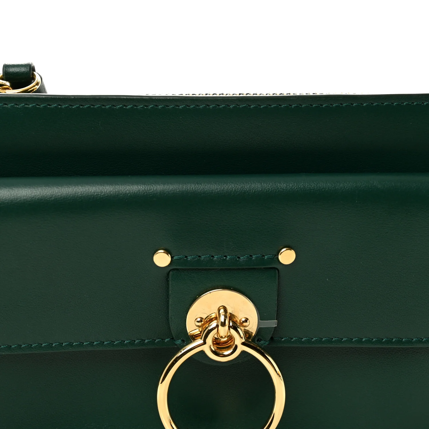 Calfskin Tess Mini Crossbody Bag Green - Image 7