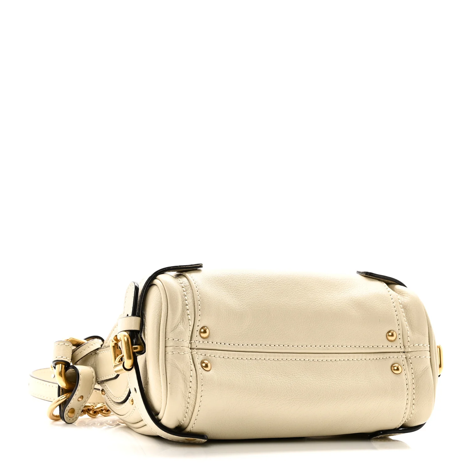 Grained Buffalo Small Paddington Chain Bag Cloudy Cream - Image 4