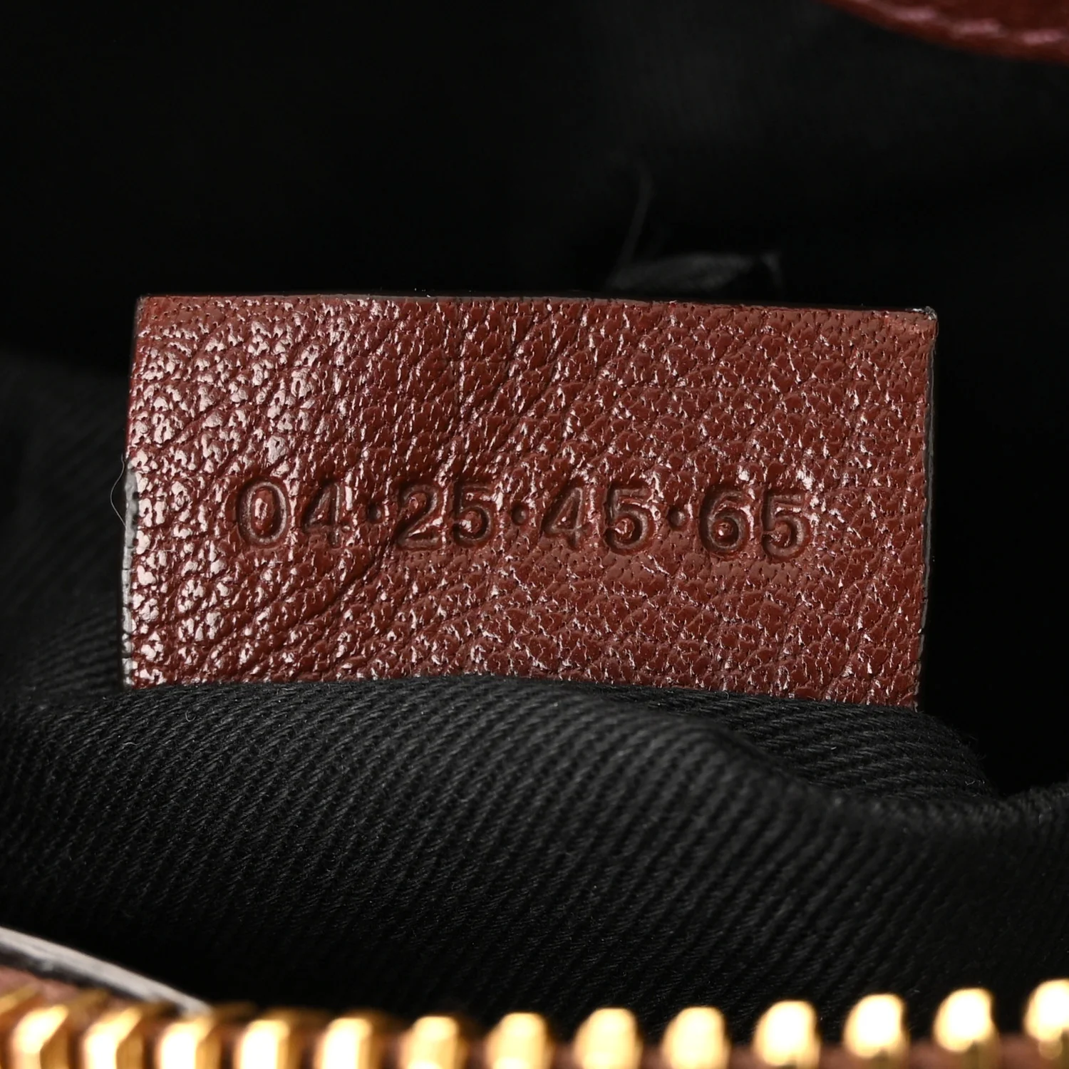Grained Buffalo Small Paddington Chain Bag Crafty Brown - Image 6