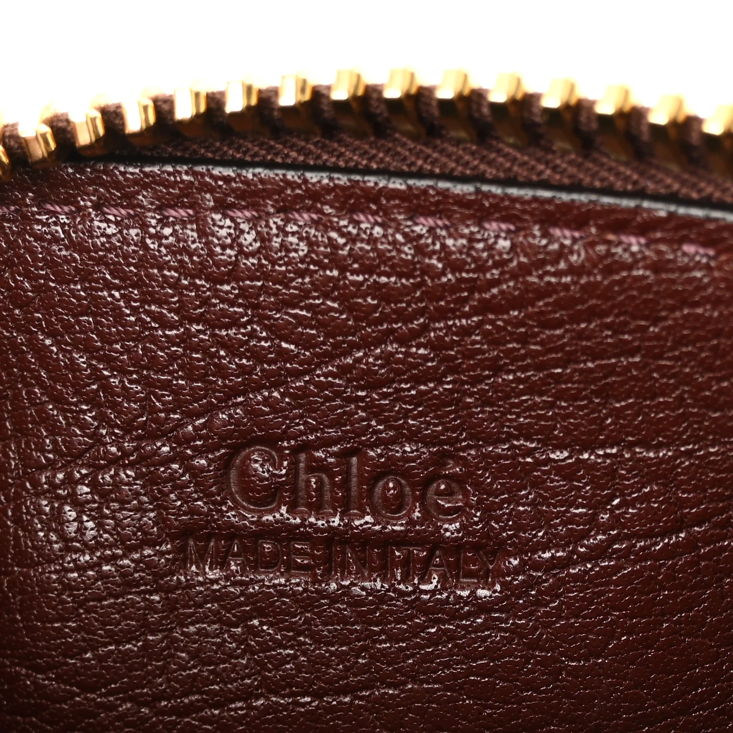 Grained Buffalo Small Paddington Chain Bag Crafty Brown - Image 7
