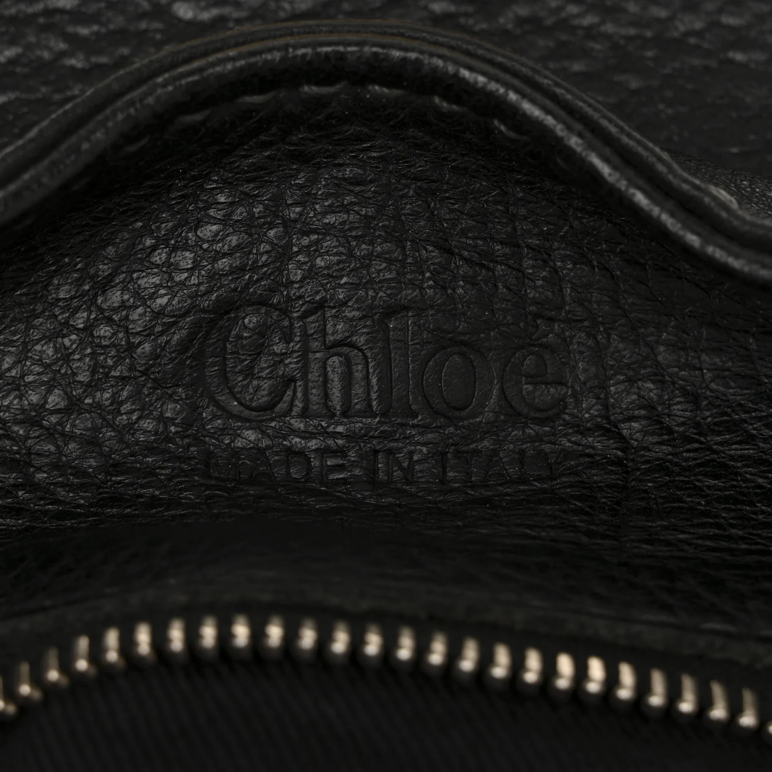 Grained Calfskin Paddington Tote Black - Image 6