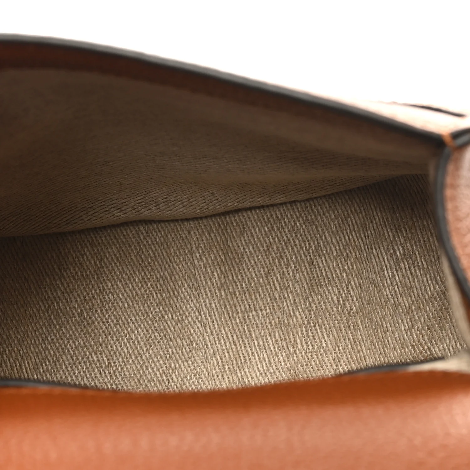 Grained Calfskin Small Marcie Saddle Bag Tan - Image 5