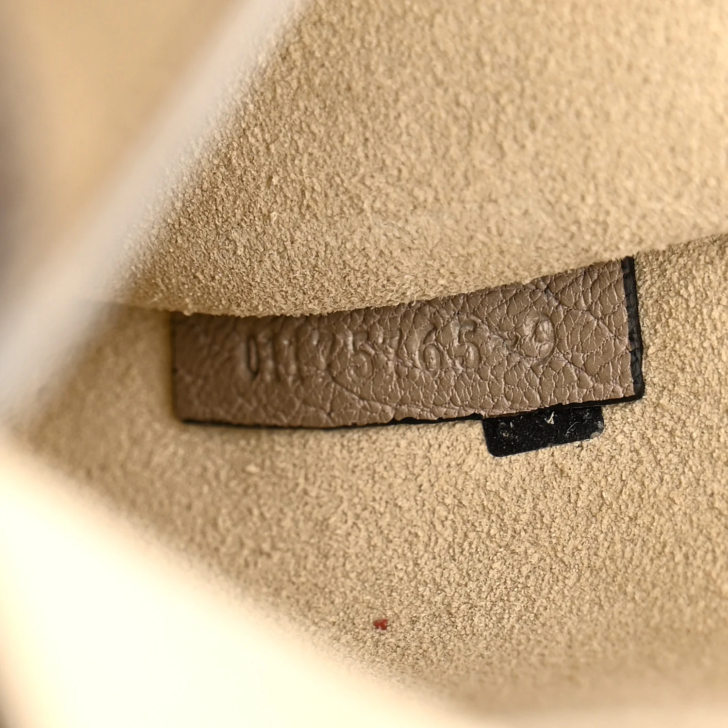 Grained Lambskin Drew Shoulder Bag Motty Grey - Image 7