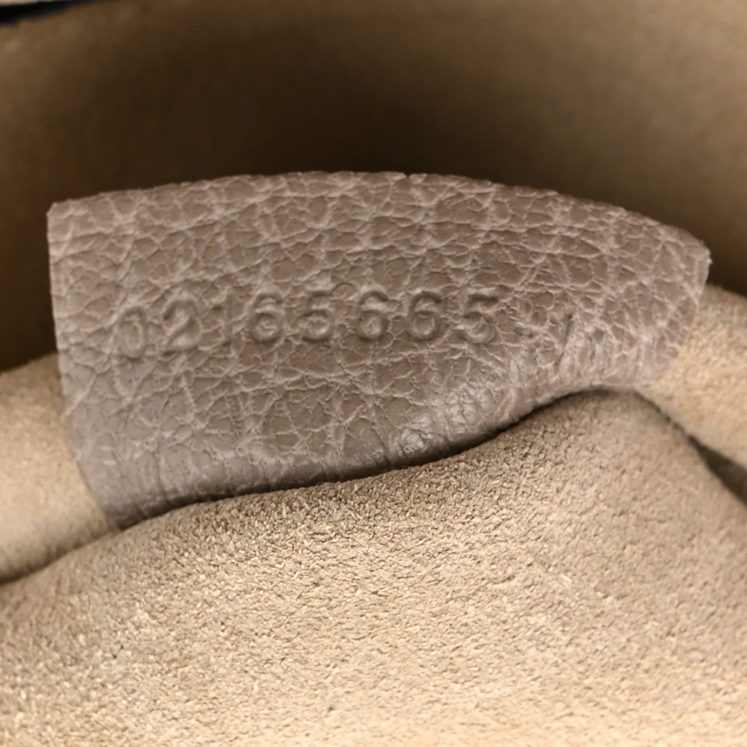Grained Lambskin Mini Drew Shoulder Bag Motty Grey - Image 7