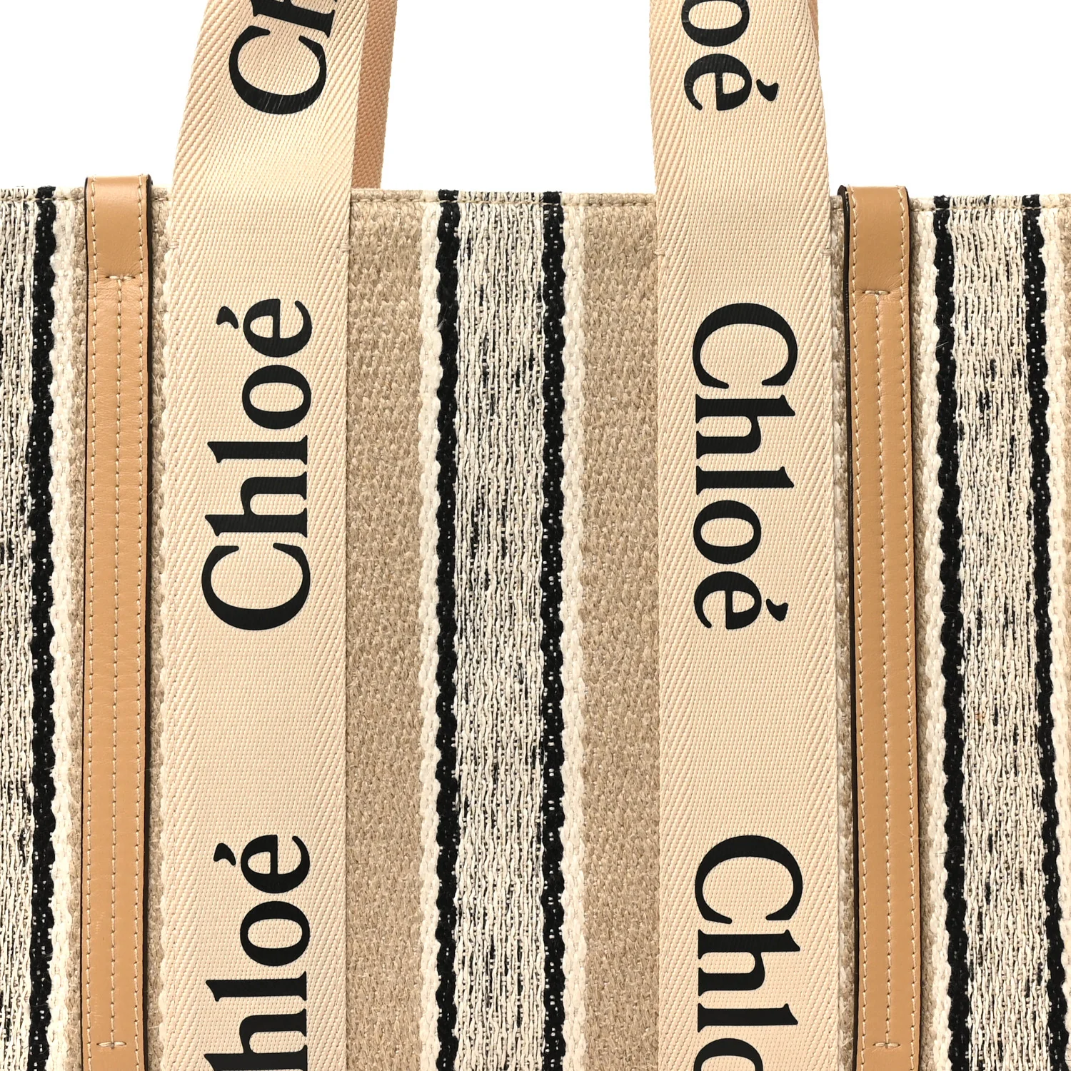 Knit Medium Woody Ribbon Tote Multicolor - Image 8