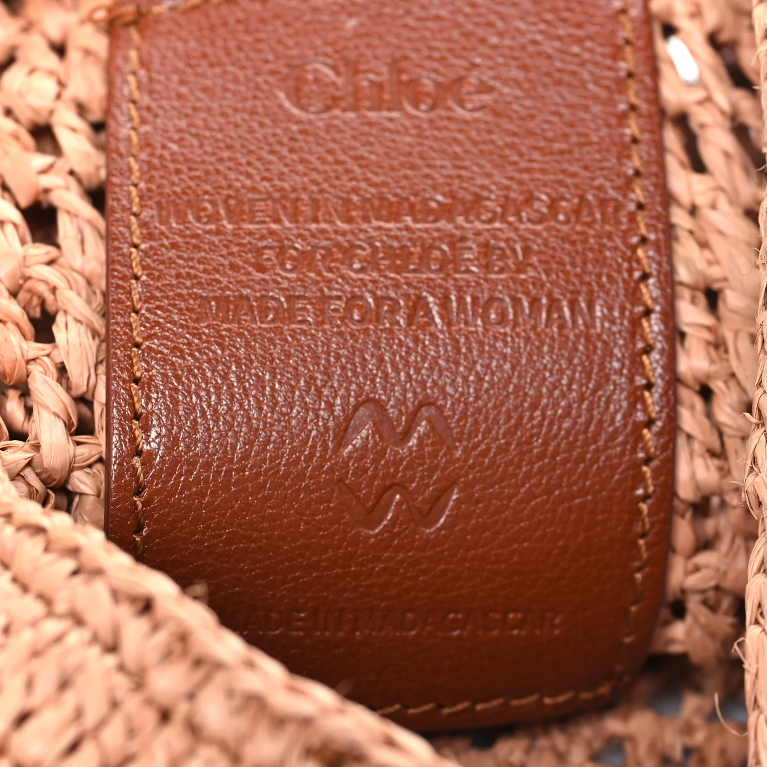 Raffia Calfskin Summer Banana Hobo Summery Beige - Image 7