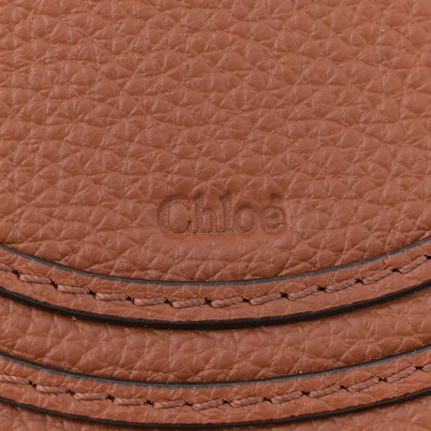 Raffia Small Grain Calfskin Small Marcie Basket Crossbody Tan - Image 6