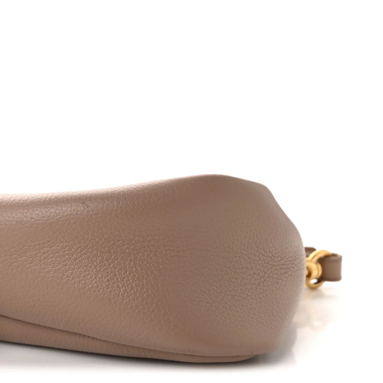 Shiny Grained Calfskin Small Marcie Clutch Anemone Pink - Image 9