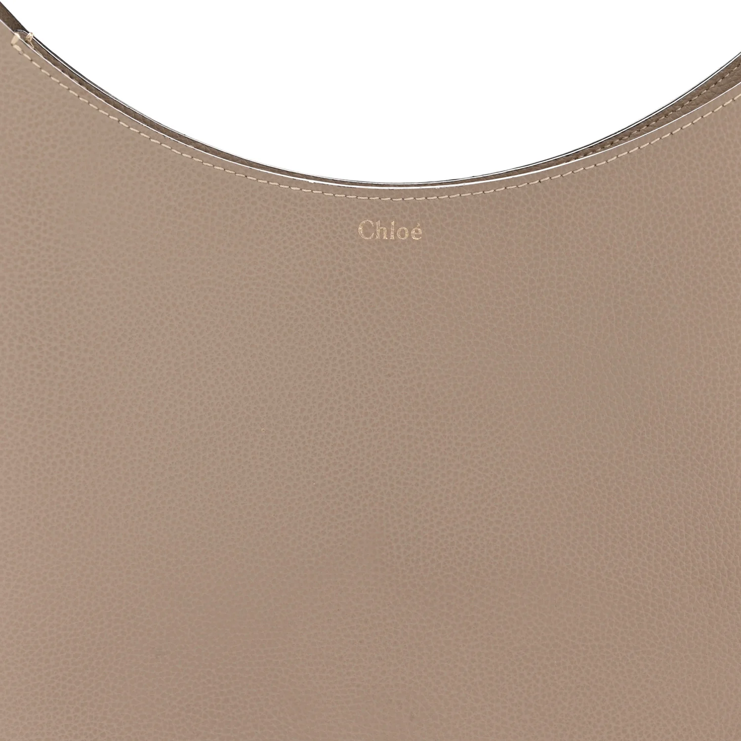 Small Grain Smooth Calfskin Medium Darryl Hobo Motty Grey - Image 8