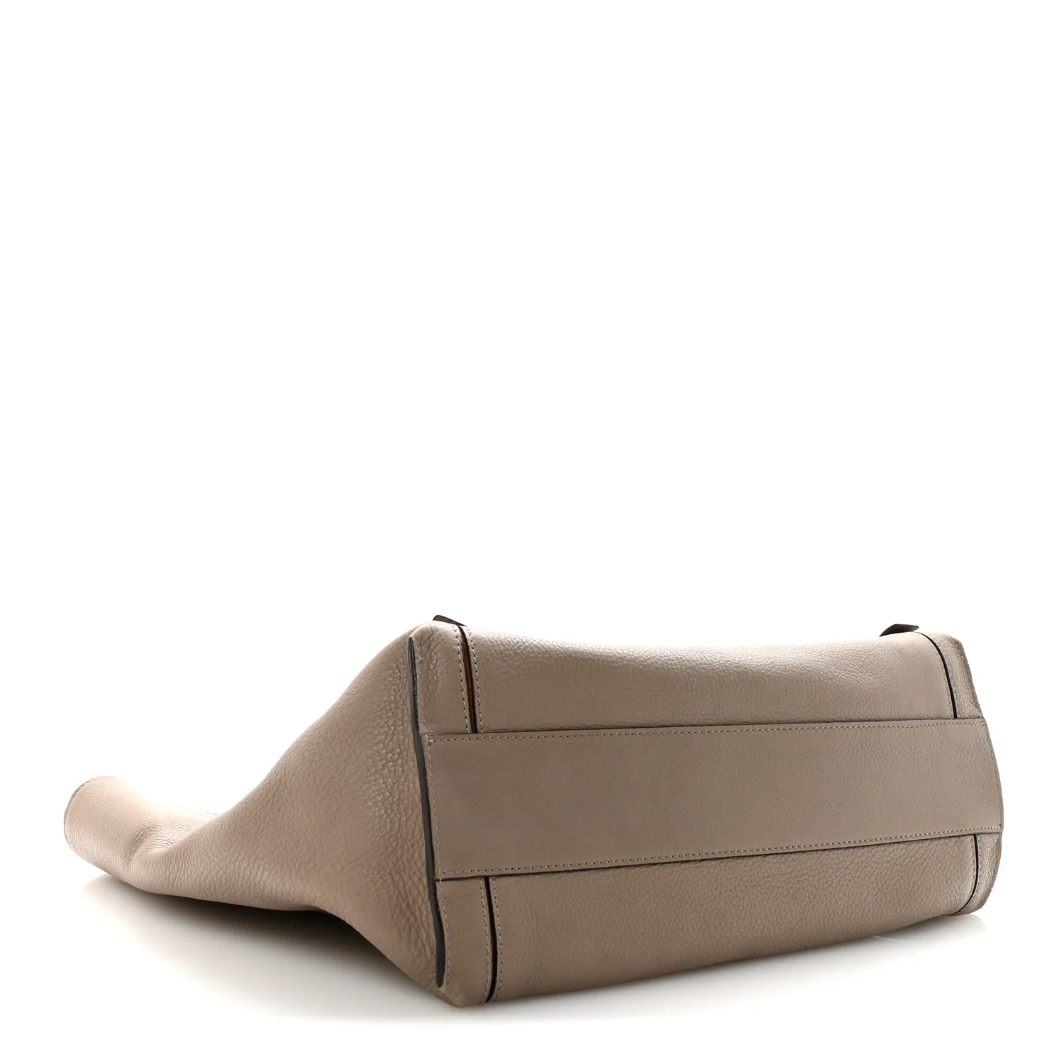 Smooth Calfskin Medium Milo Shopping Tote Motty Grey - Image 4