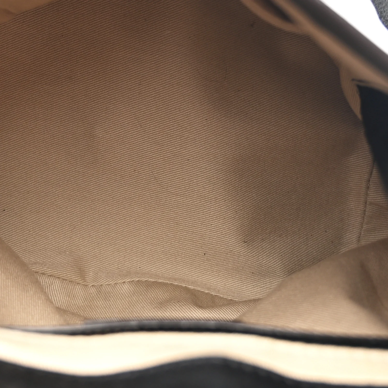 Suede Calfskin Medium Faye Backpack Black - Image 5