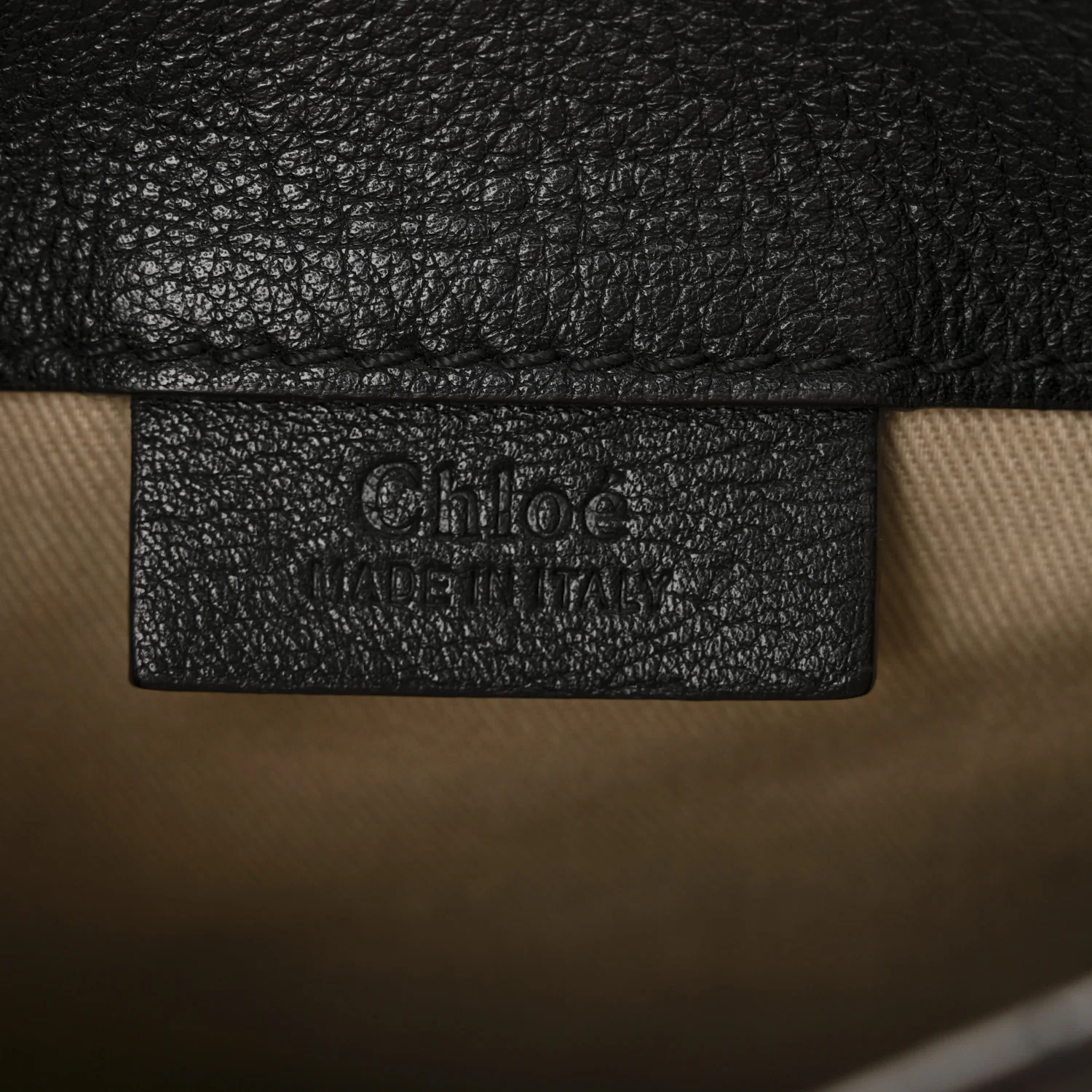 Suede Calfskin Mini Faye Backpack Black - Image 6