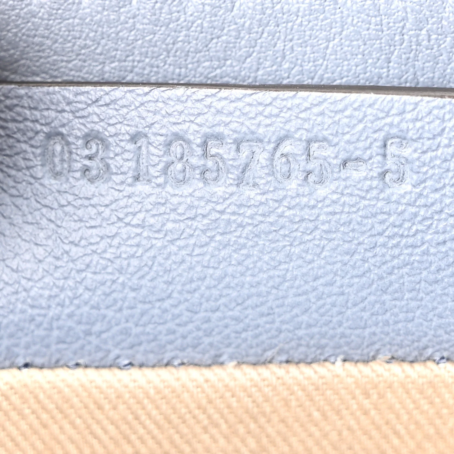 Suede Calfskin Mini Faye Backpack Cloudy Blue - Image 7