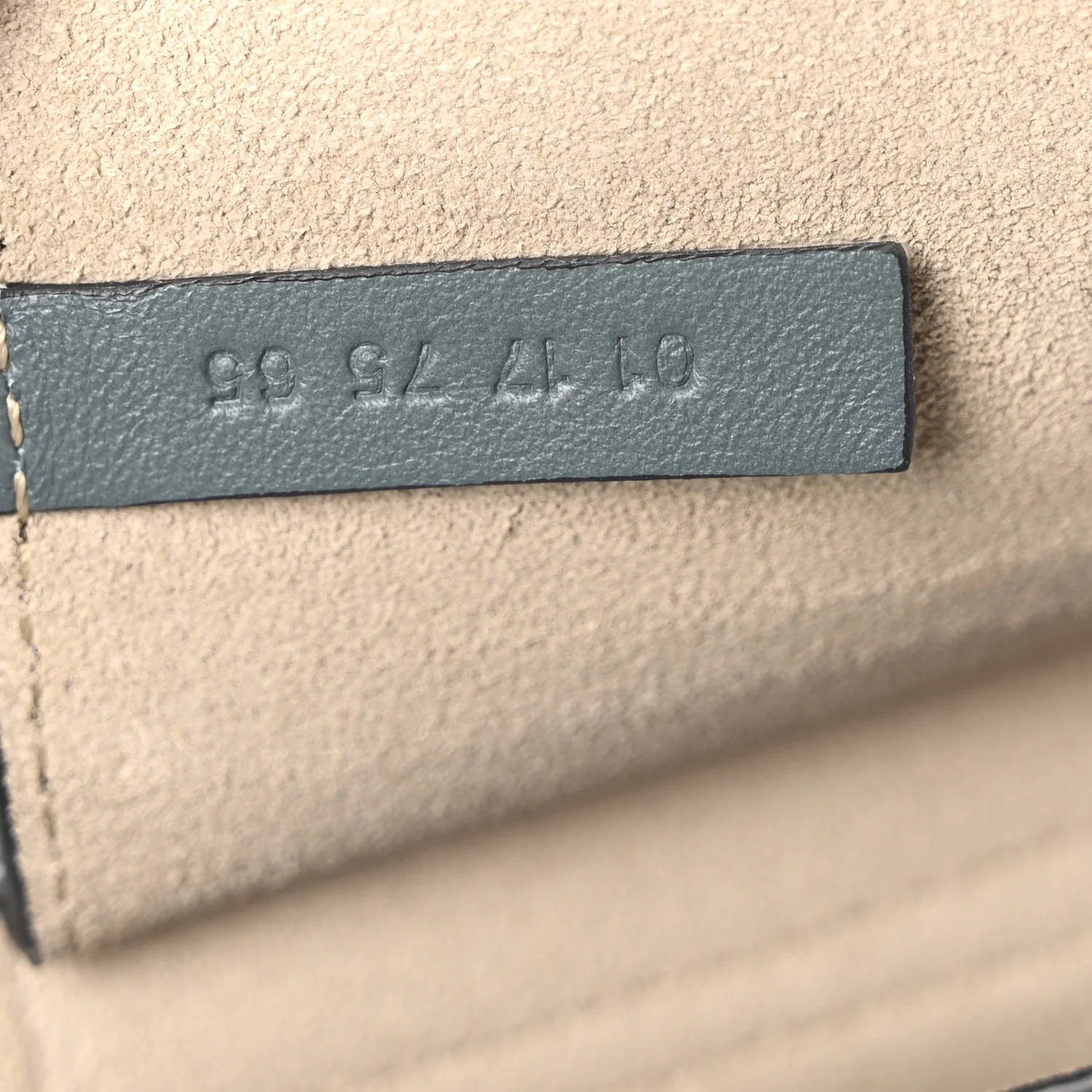 Suede Calfskin Mini Faye Shoulder Bag Cloudy Blue - Image 7