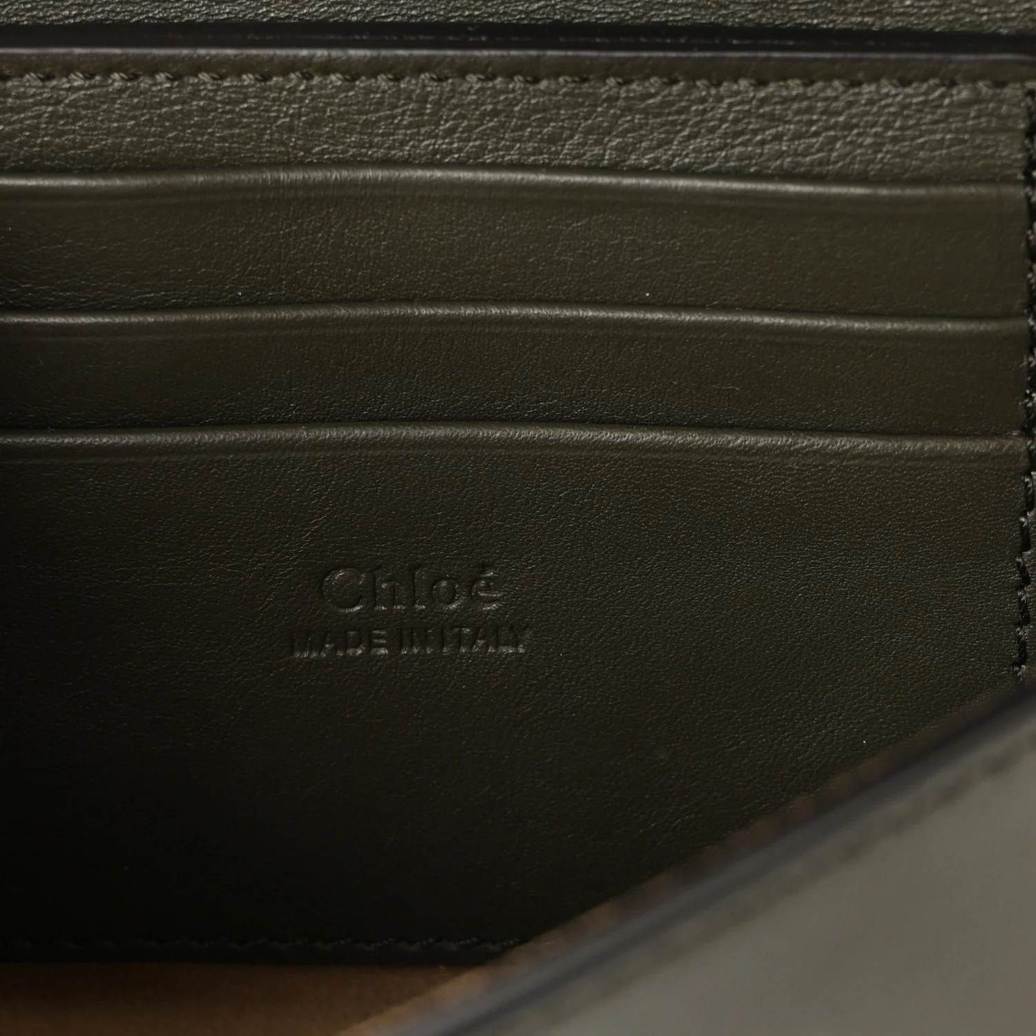 Suede Calfskin Mini Faye Shoulder Bag Deep Forest - Image 6