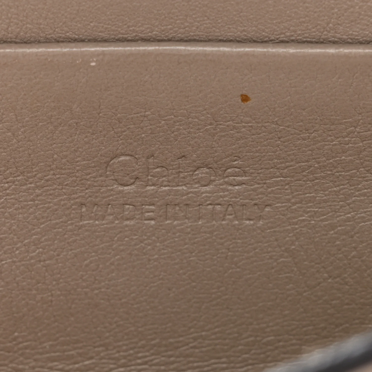 Suede Calfskin Mini Faye Shoulder Bag Motty Grey - Image 6