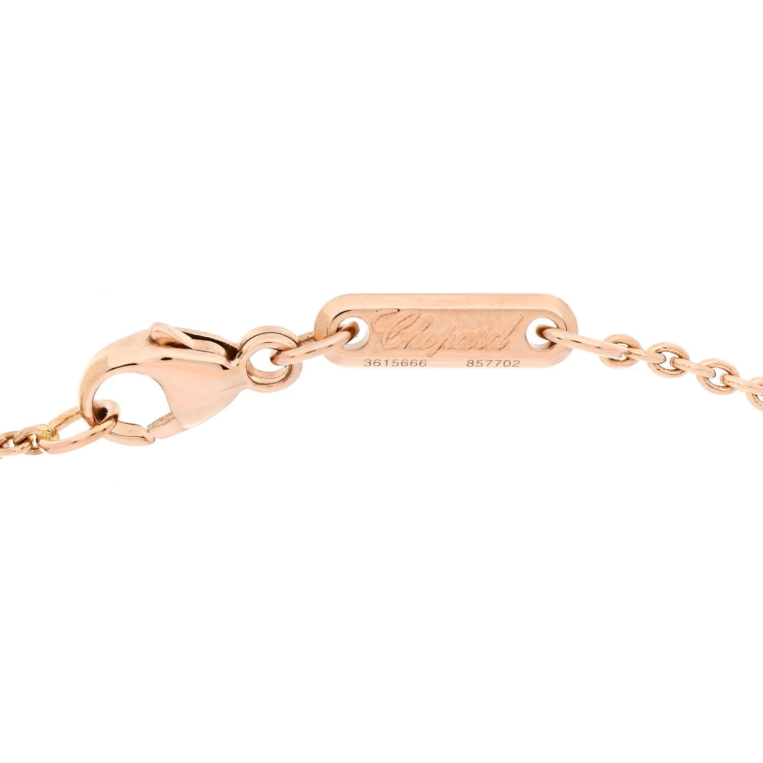 18K Rose Gold Ice Cube Station Bracelet - Image 3