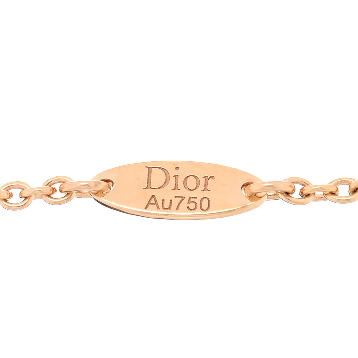 18K Rose Gold Diamond Pink Opal Rose Des Vents Bracelet - Image 3
