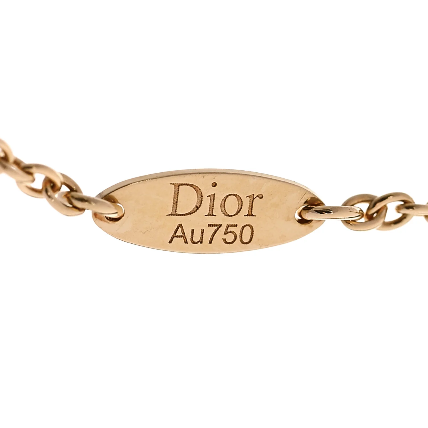 18K Yellow Gold Diamond Dioramour Bracelet - Image 3
